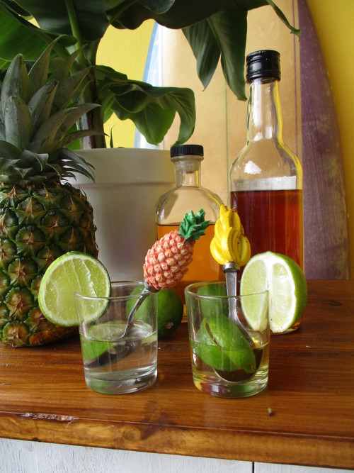 Photo de la boisson de Guadeloupe appelée Ti' Punch