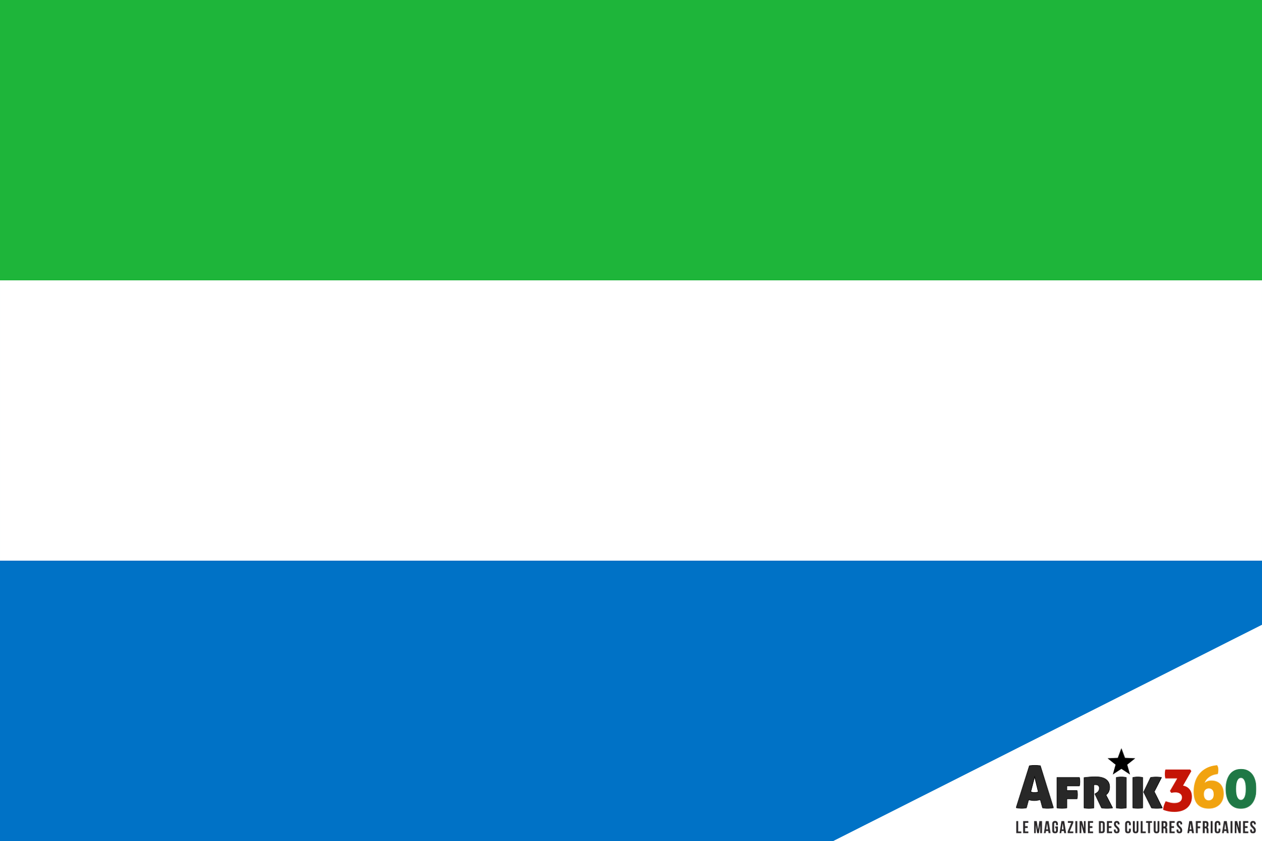 Drapeau du Sierra Leone