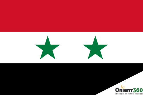 Drapeau de la Syrie