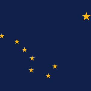 Drapeau de l'Alaska (États-Unis)