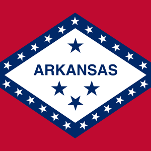 Drapeau de l'Arkansas (États-Unis)
