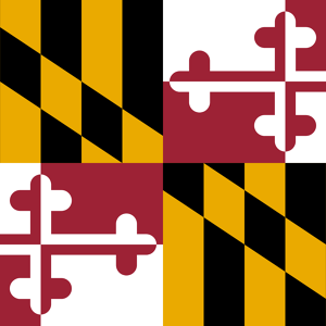 Drapeau du Maryland (États-Unis)