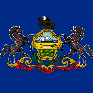 Drapeau de la Pennsylvanie (États-Unis)