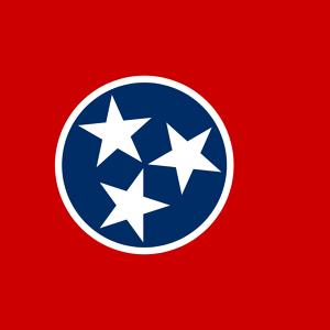 Drapeau du Tennessee (États-Unis)