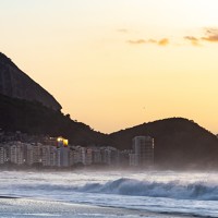 Panorama incroyable de la ville de Rio