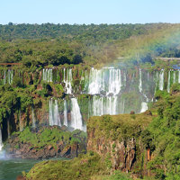 Magnifiques chutes d'eau de Foz de Iguaçua