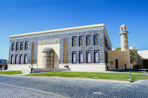 Photo de la mosquée bleue de Katara