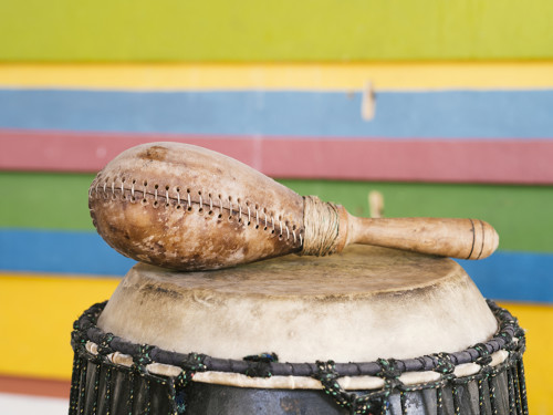 Image de percussion typique du Brésil