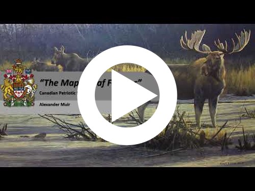 Musique traditionnelle canadienne The Maple Leaf Forever par Alexander Muir