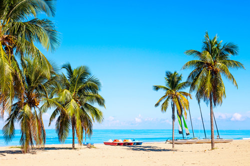 Sublime photo de la plage Varadero à Cuba aux Caraïbes