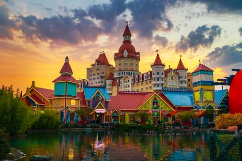 Photo d'un superbe hôtel à Disneyland Resort en Californie aux États-Unis