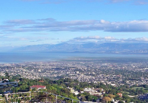 Panorama de Port-au-Prince à Haïti