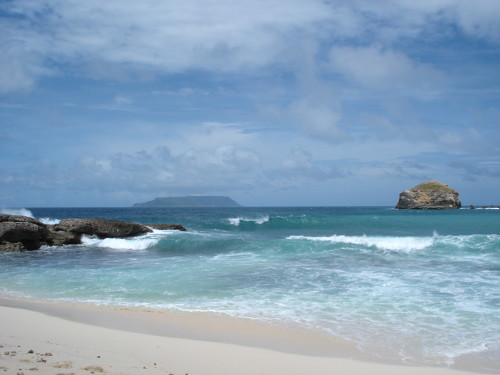 Photo de la plage de La Désirade en Guadeloupe