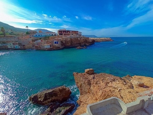 Photo de bord de mer de la ville d’Oran en Algérie