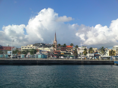 Photo de la baie de Fort-de-France en Martinique