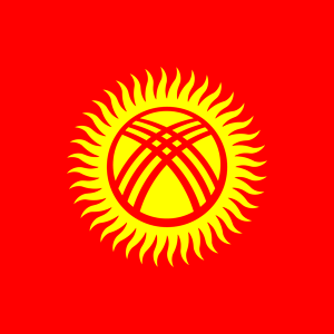 Drapeau du Kirghizstan