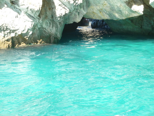 Sublime photo des grottes de Green Grotto en Jamaïque