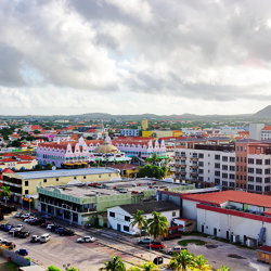 Photo de Oranjestad la capitale d'Aruba