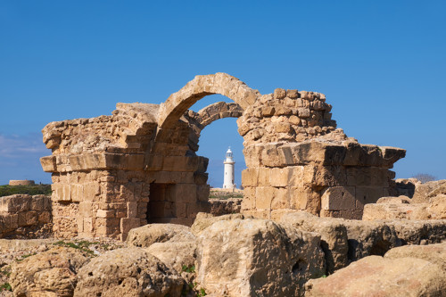 Photo du parc archéologique de Kato Paphos en Chypre