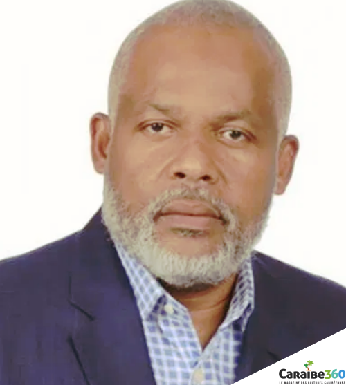 Portrait du politicien haïtien Éric Jean Baptiste