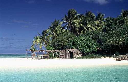 Photo de l'île de Nuku au Tonga
