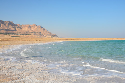 Photo de la mer morte en Jordanie
